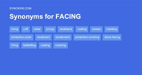 facing synonyms|opposite of facing synonym.